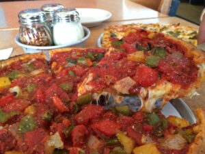 OAKLAND AND BERKELEY: ROASTED PEPPER PIZZA | Zachary's Chicago Pizza