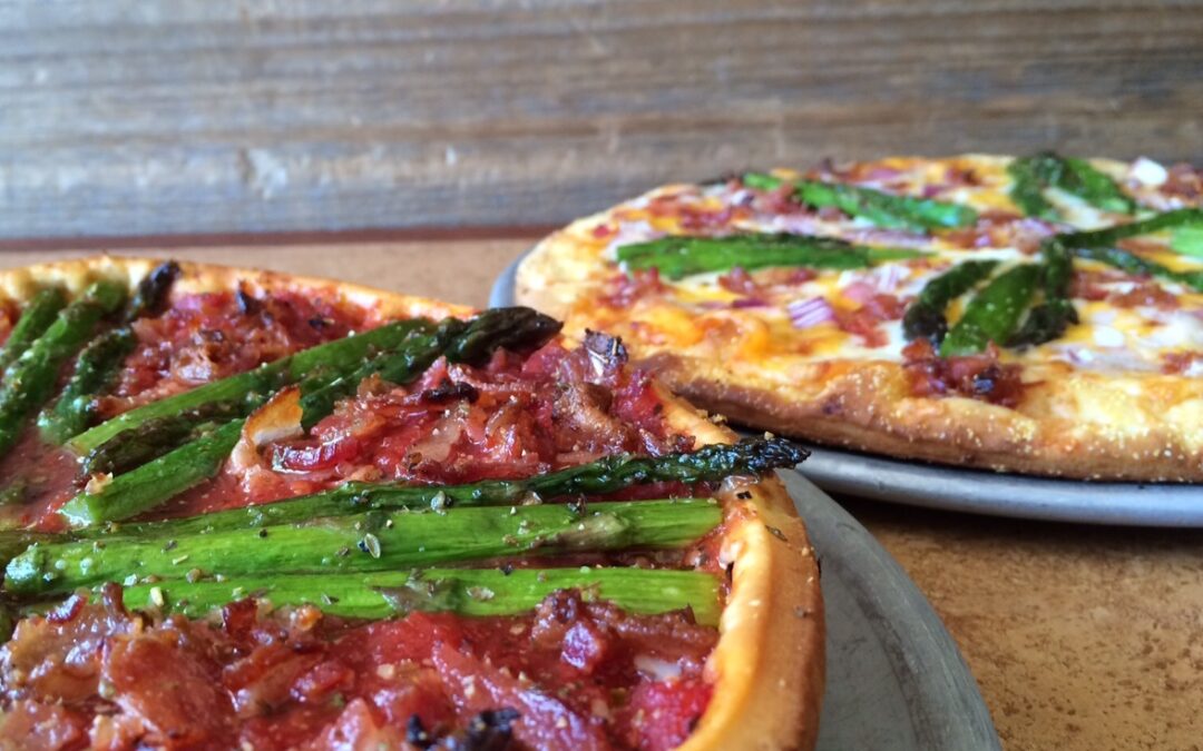 LIMITED TIME PIZZA SPECIAL: ASPARAGUS & BACON