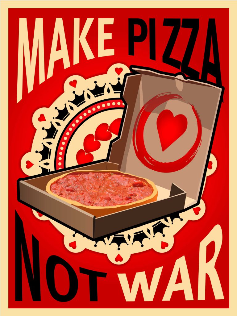 Pizza Art - Zachary's Chicago Pizza