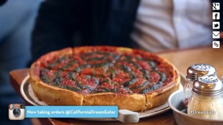 california dream eater pizza