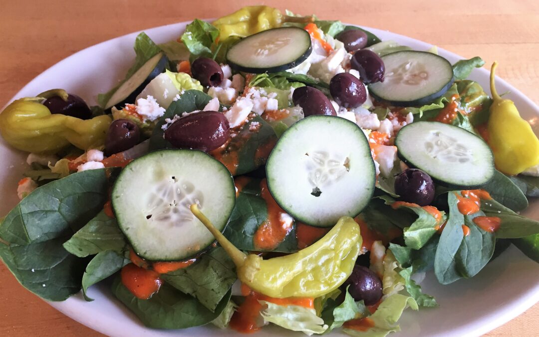 ZACHARY’S GREEK SALAD IS BACK